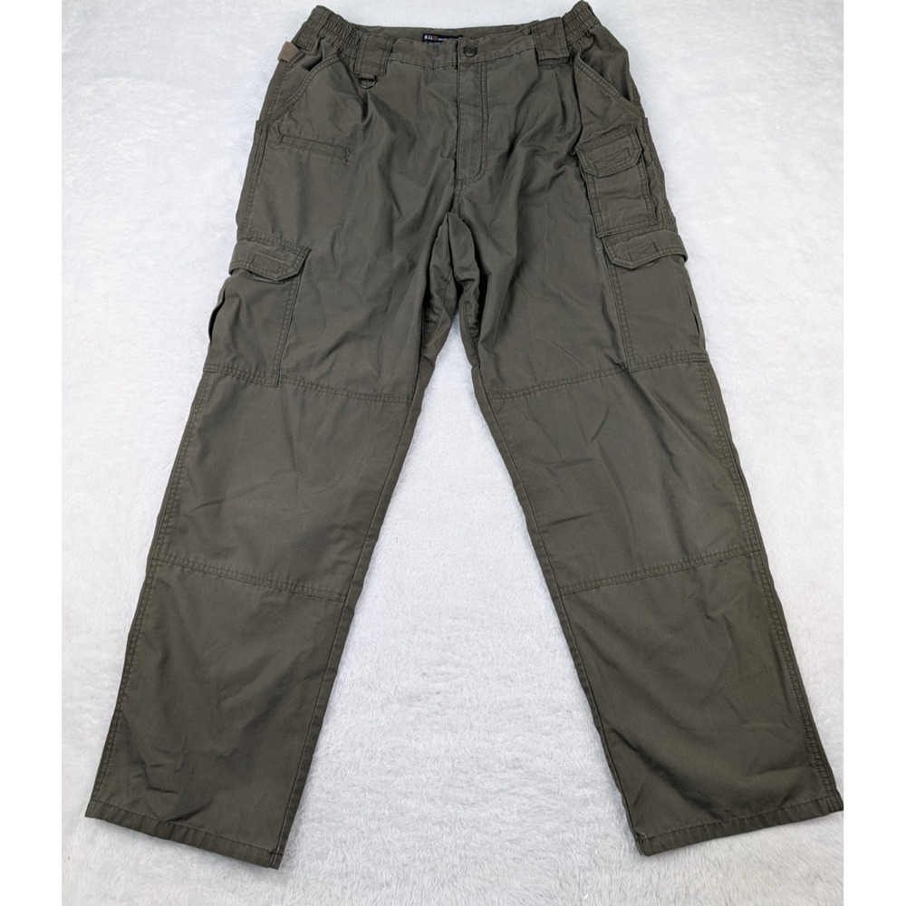 5.11 Tactical Pants Men's Size 36 x 32(35x31) Green Cargo Ripstop EMT